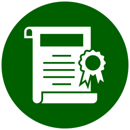 Certificate icon