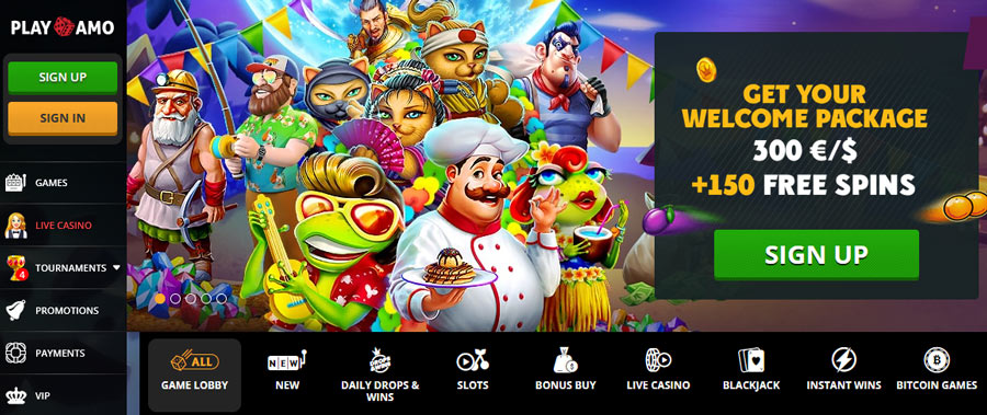 playamo-casino-welcome-bonus-package