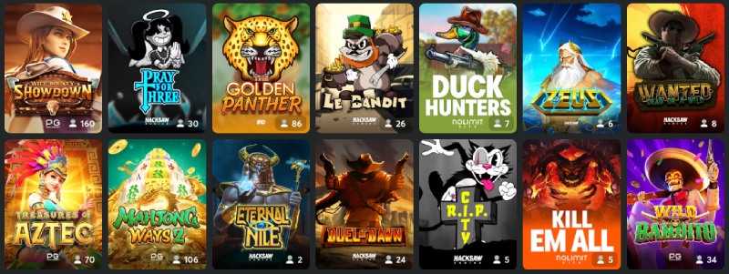 ©BC.Game | Slots make up the largest part of BCGame's offerings.