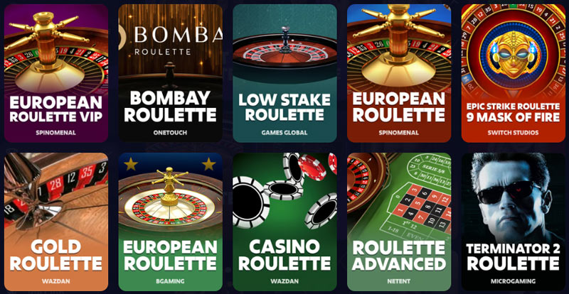 Roobet offers RNG roulette from a wide range of providers.