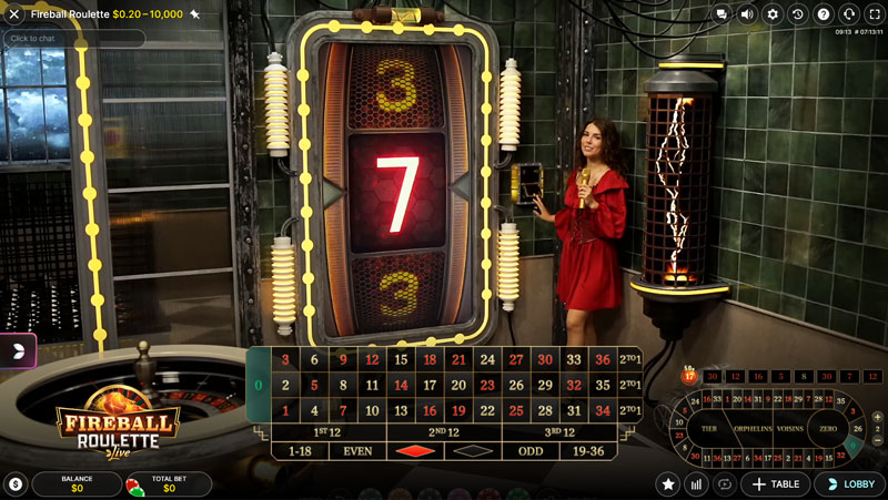 Fireball Roulette