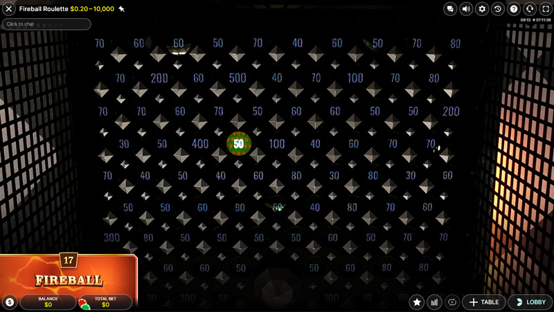Fireball Roulette