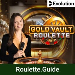 Golden Vault Roulette Evolution Gaming Logo