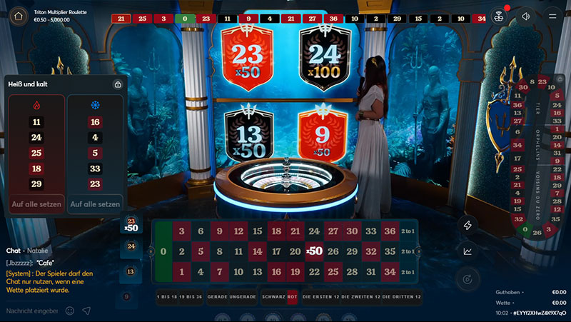 Triton Multiplier Roulette Ablauf Multiplikatoren