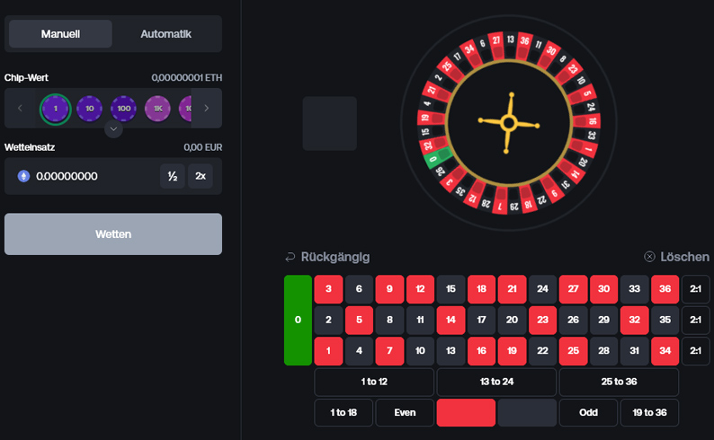Crypto Roulette Shuffle